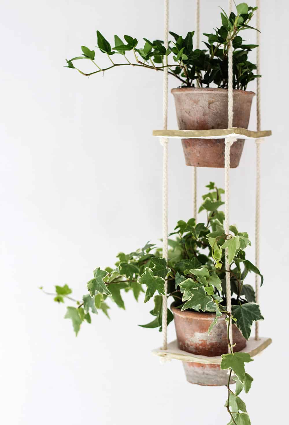 DIY Hanging Tiered Planter