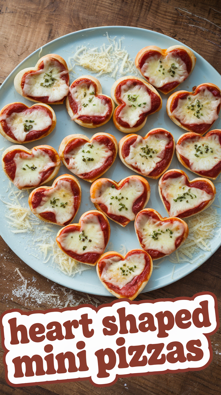 🍕 Cute & Easy Heart-Shaped Mini Pizzas for Valentine’s Day ❤️ These heart-shaped mini pizzas are a kid-approved Valentine’s Day recipe! A fun cooking activity for little chefs and a delicious way to celebrate love day. 🥳❤️ #ValentinesDayIdeas #KidsRecipes