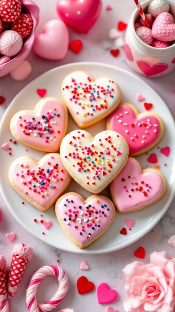 Hosting a party? These festive Valentine’s party food ideas are simple, creative, and oh-so-delicious! 🍪✨ #ValentinesPartyFood #BakingIdeas