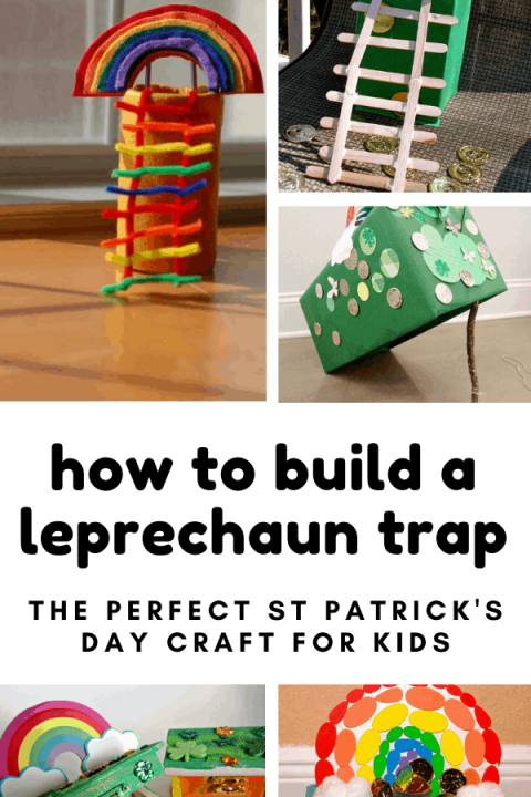If your kids want to know how to build a leprechaun trap for St Patrick's Day we have got you covered with these fun STEM activities. Click through to see all of the ideas. #stpatricksday #stem #craftsforkids