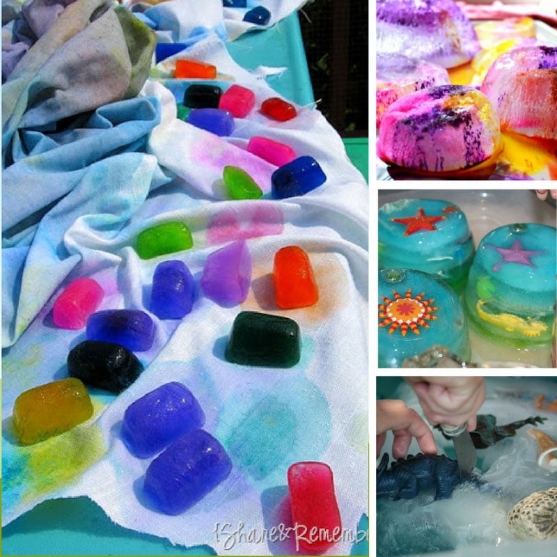 Frozen Ice Cubes – Activities for Active Two-year-olds