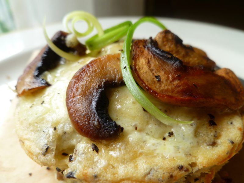 Oh my! These mushroom souffles are perfect for our New Year