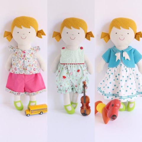 33 of the Cutest Doll Patterns for You to Make for Your Child