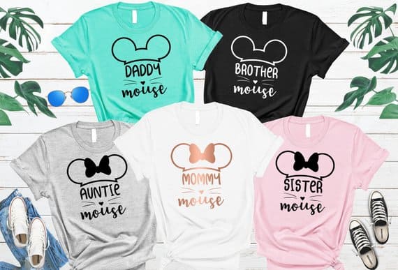 Disney 2021 Trip Shirt Mickey Silhouette Shirt Disney Family Matching Shirt Disney Shirts Disney Anniversary Shirt Disney Bound Shirt