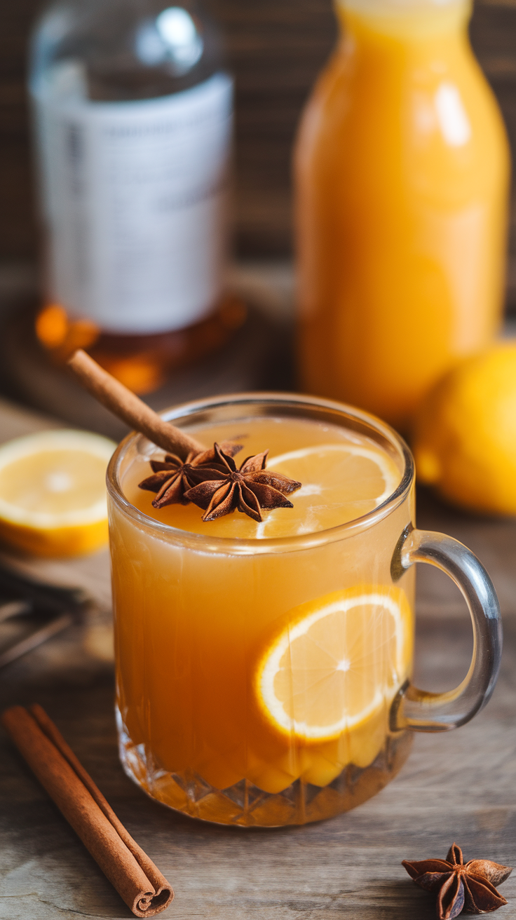 The Cinnamon Orange Hot Toddy is the perfect drink for a cozy New Year's Eve celebration. With its warm, spiced flavor and hints of citrus, it's both comforting and refreshing. This cocktail is easy to make, making it a great choice for both seasoned mixologists and those just starting to explore the world of cocktails.