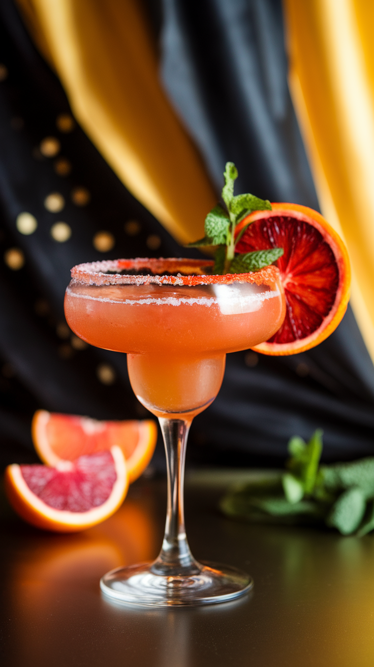 Looking for a vibrant and refreshing cocktail to ring in the New Year? The Blood Orange Margarita is a fantastic choice that combines the classic tang of a margarita with the sweet, unique flavor of blood oranges. This drink is not only easy to make but also offers a stunning color that will brighten up your celebration.