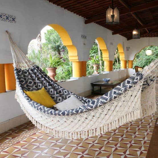 Love this indoor hammock!