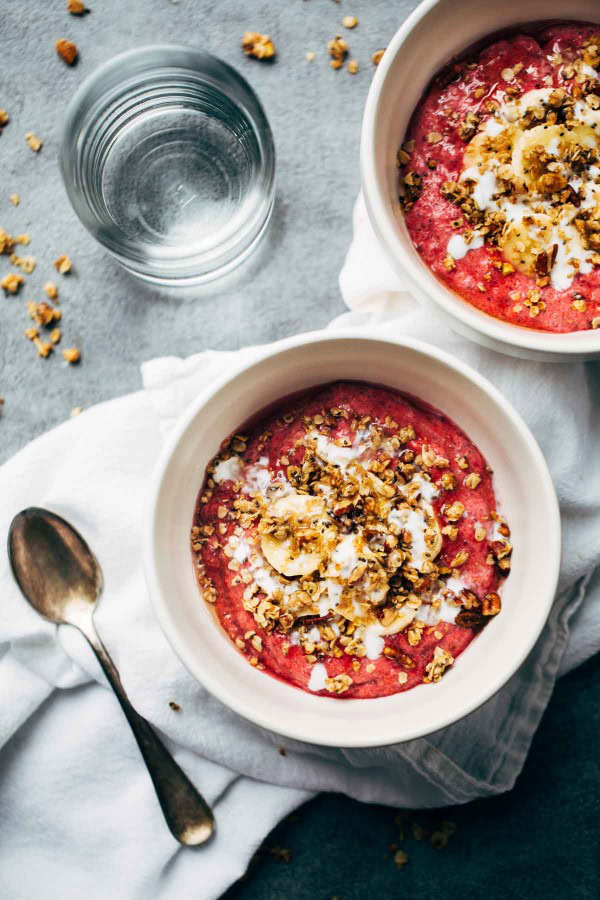 Inner Goddess Raspberry Breakfast Bowls