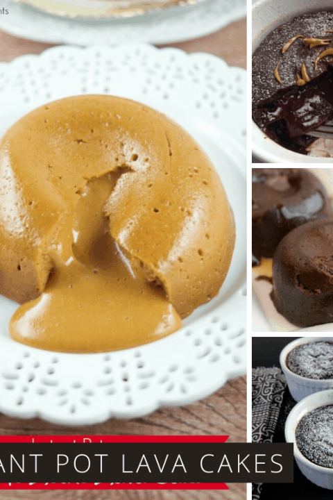 Oh my! Instant pot lava cakes in under 10 minutes - who can say no to that?