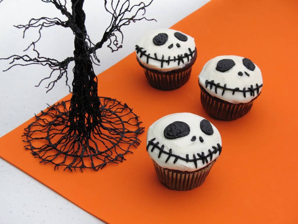 Jack Skellington Cupcakes