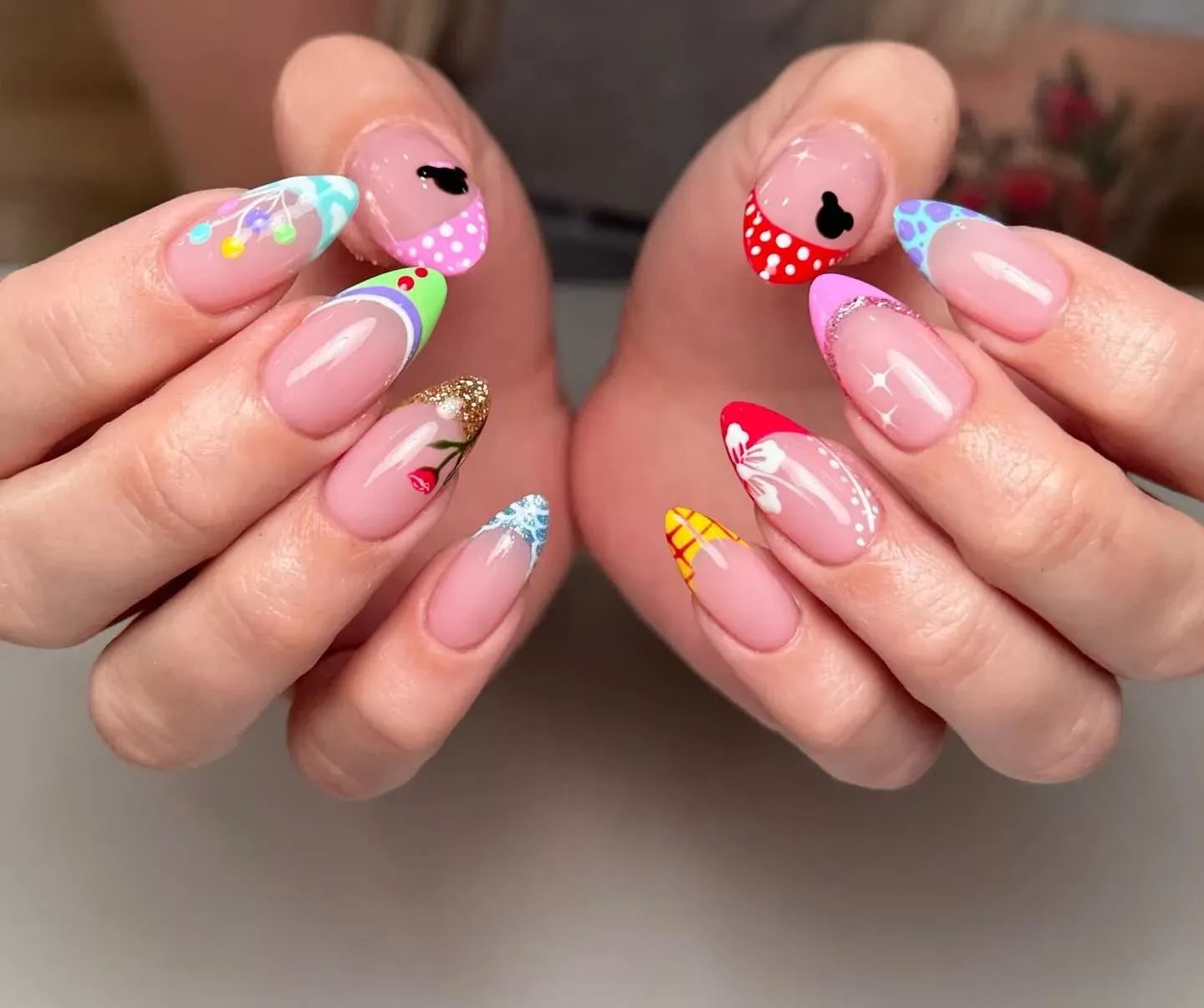 A playful mix of colors and patterns inspired by your favorite movies β from Toy Story to Beauty and the Beast!