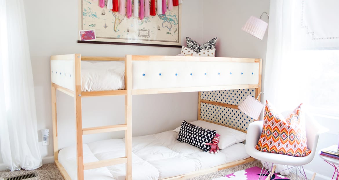 Maximize Space with the IKEA Kura BedLearn how to set up the IKEA Kura bed in four different ways to make the most of your child’s room. From a cozy floor bed to a playful bunk bed, these ideas are perfect for small spaces and big imaginations! #IKEA #KuraBed #SmallSpaces #KidsRoom #DIYHacks