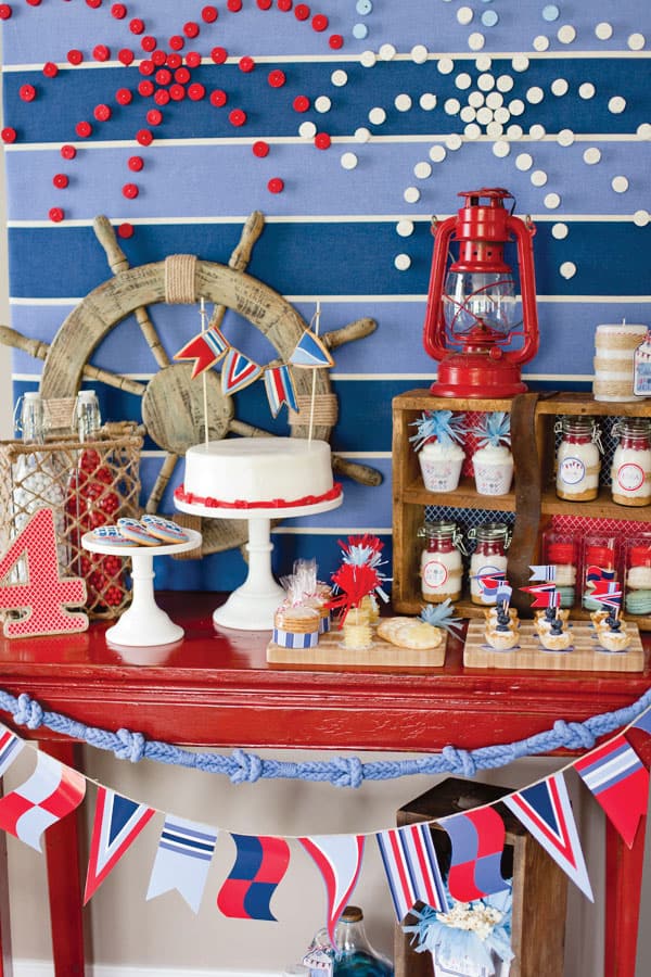 4th of july party ideas with a nautical twist