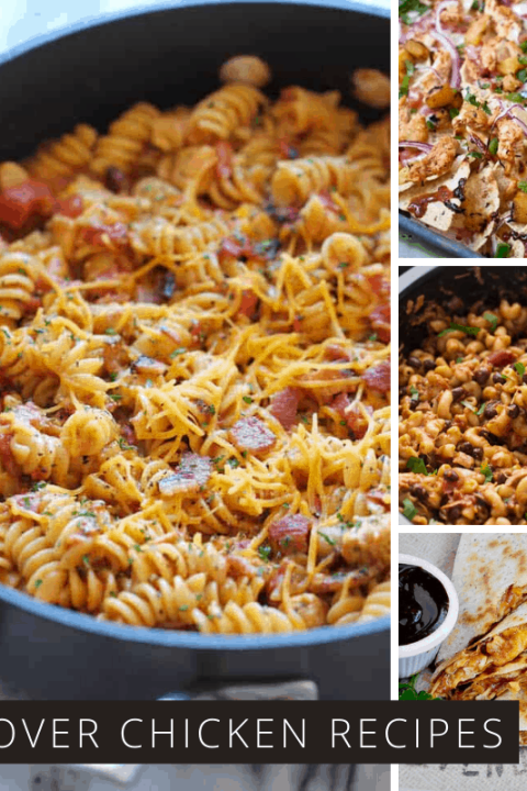 If you always find yourself wondering what to do with leftover bbq chicken these recipes will become your BFF!