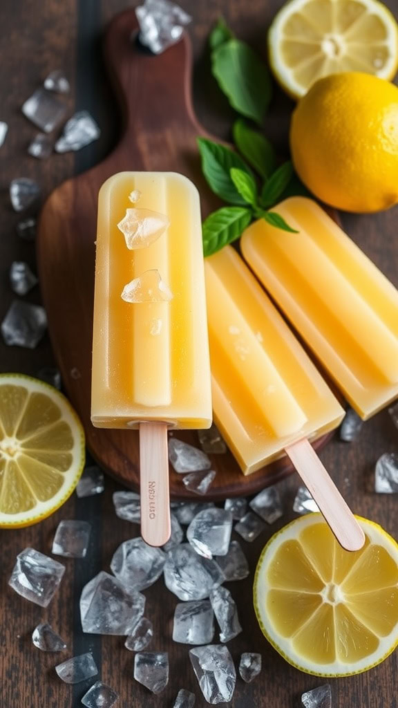 Lemon popsicles are a refreshing treat for hot days. They are easy to make and perfect for cooling off. Check out this delicious recipe for lemon popsicles that the whole family will love!