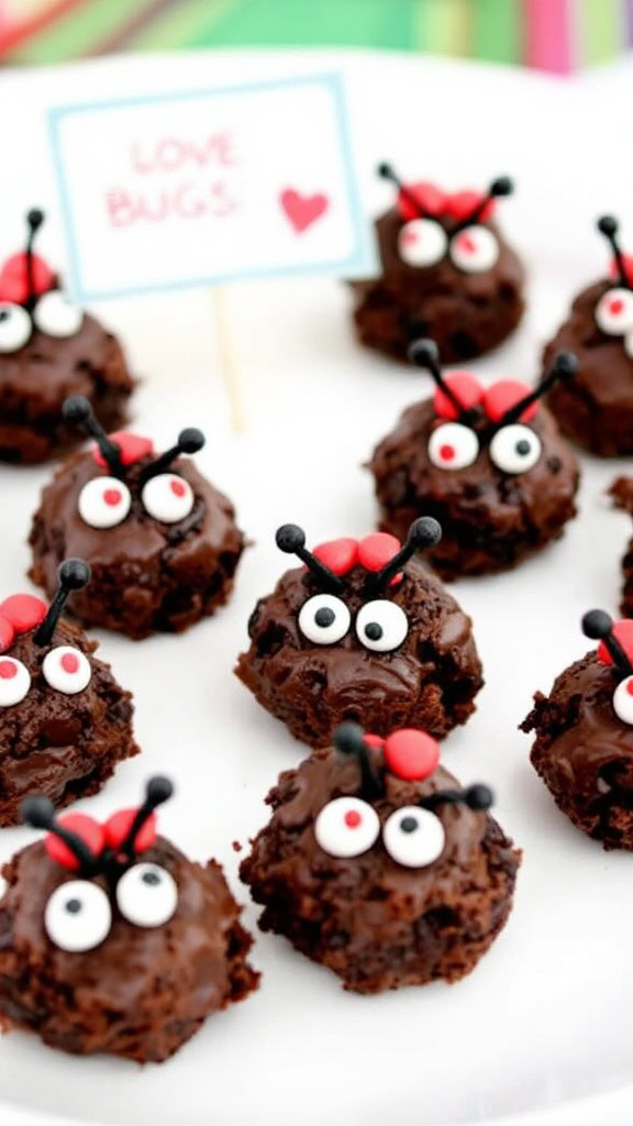 These Love Bug Brownie Bites are the cutest treats you'll ever make! With their chocolatey goodness and fun decorations, they’re perfect for parties or just a sweet snack. Everyone will love these little chocolate critters!