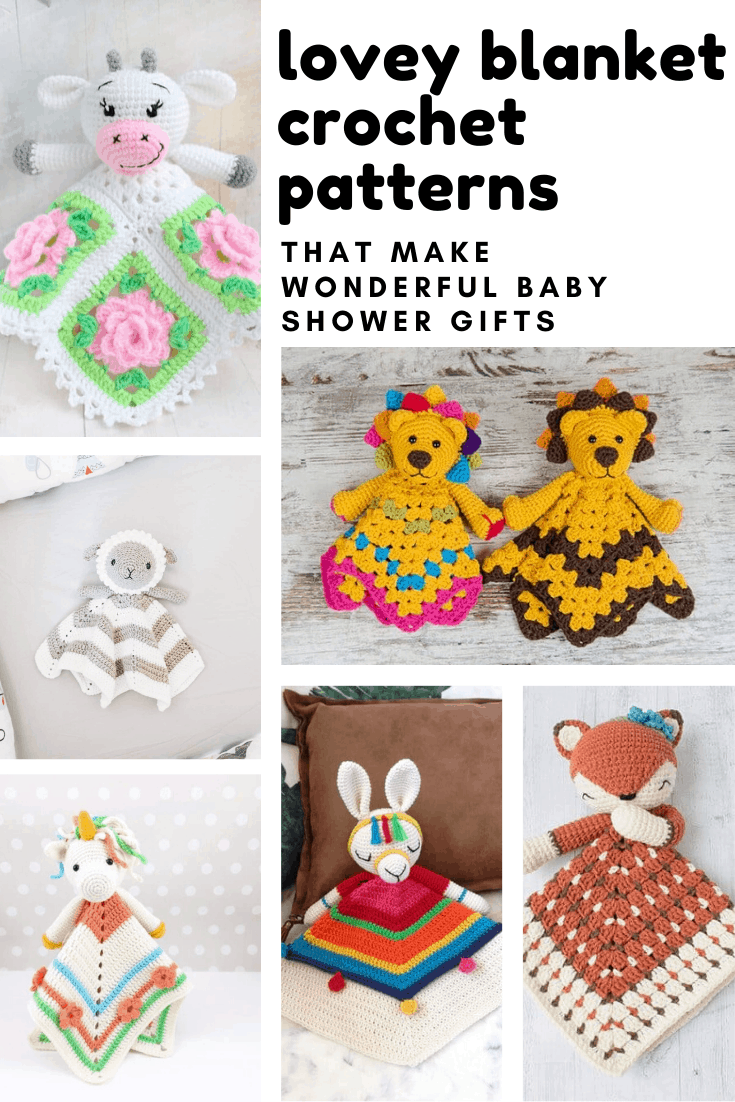 These lovey baby blanket crochet patterns are so cute! They work up quickly and make wonderful handmade baby shower gift ideas!