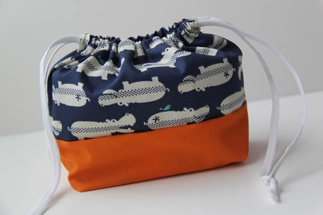 Sew your own Bento box lunch bag
