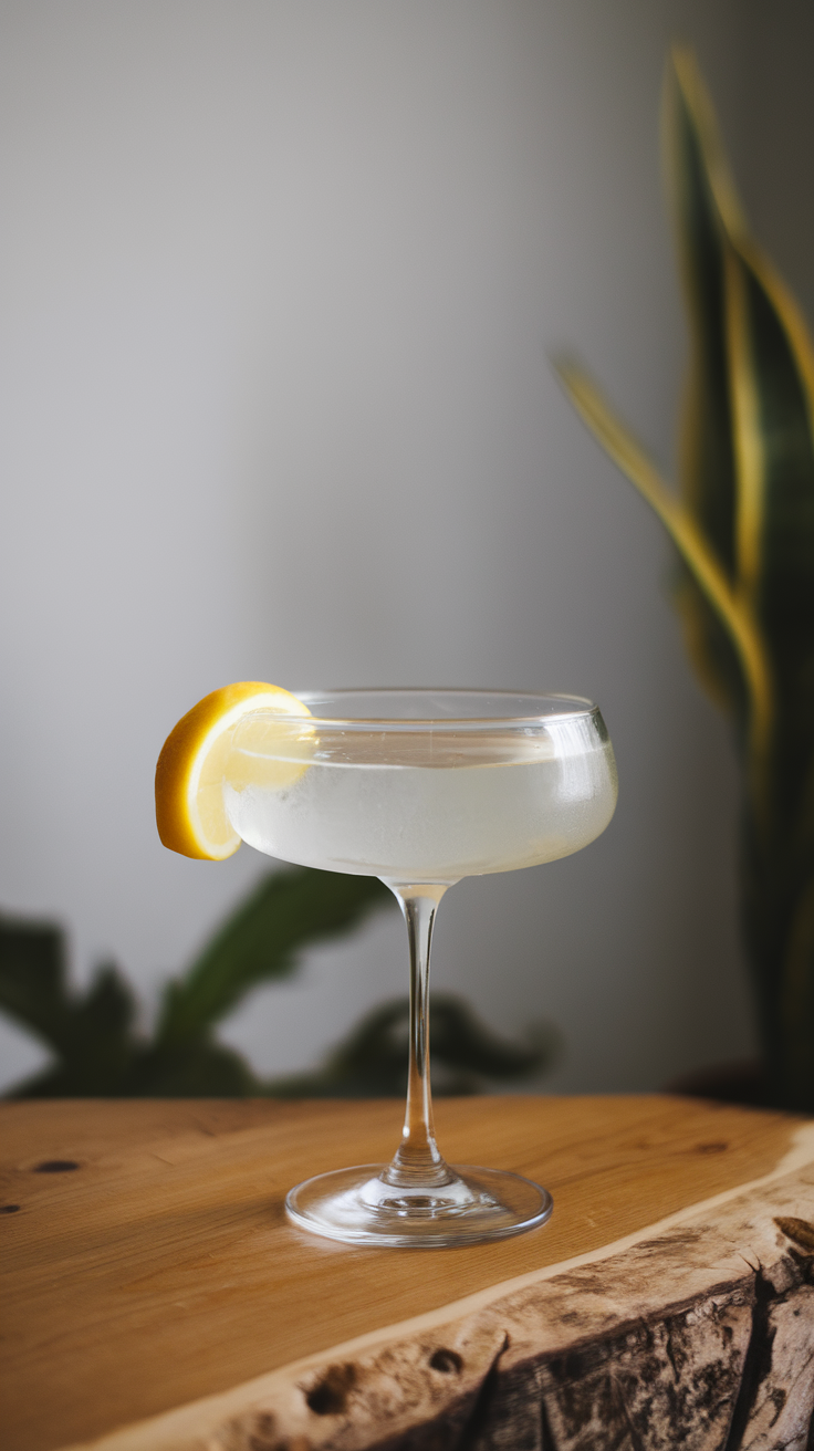 The Martini Bianco is a refreshing and crisp cocktail that highlights the beautiful blend of sweet vermouth and the zesty notes of citrus. This drink is perfect for a casual gathering or a special occasion, offering a light sweetness balanced by herbal undertones that make it so enjoyable.