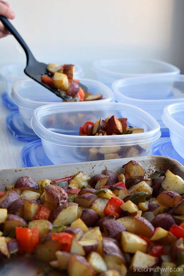 Meal Prep Roasted Potato Breakfast