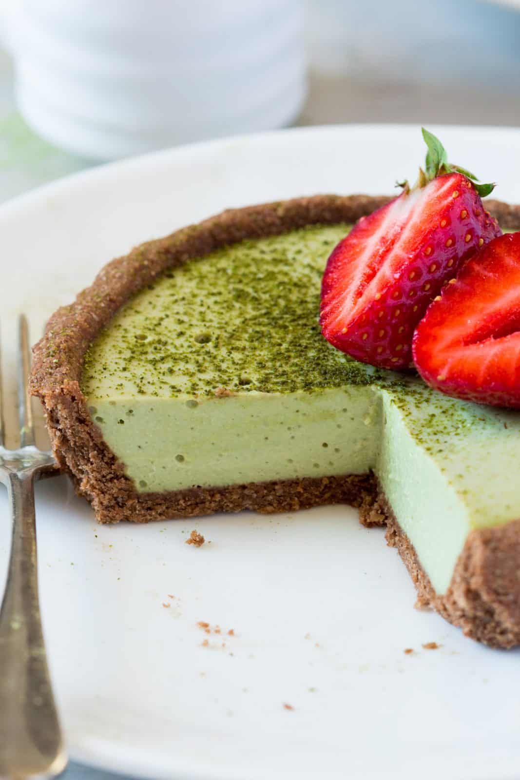 Vegan Matcha Coconut Tarts