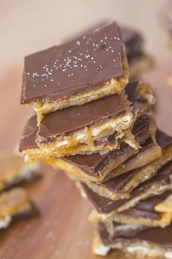 Healthy No Bake Salted Caramel Slice