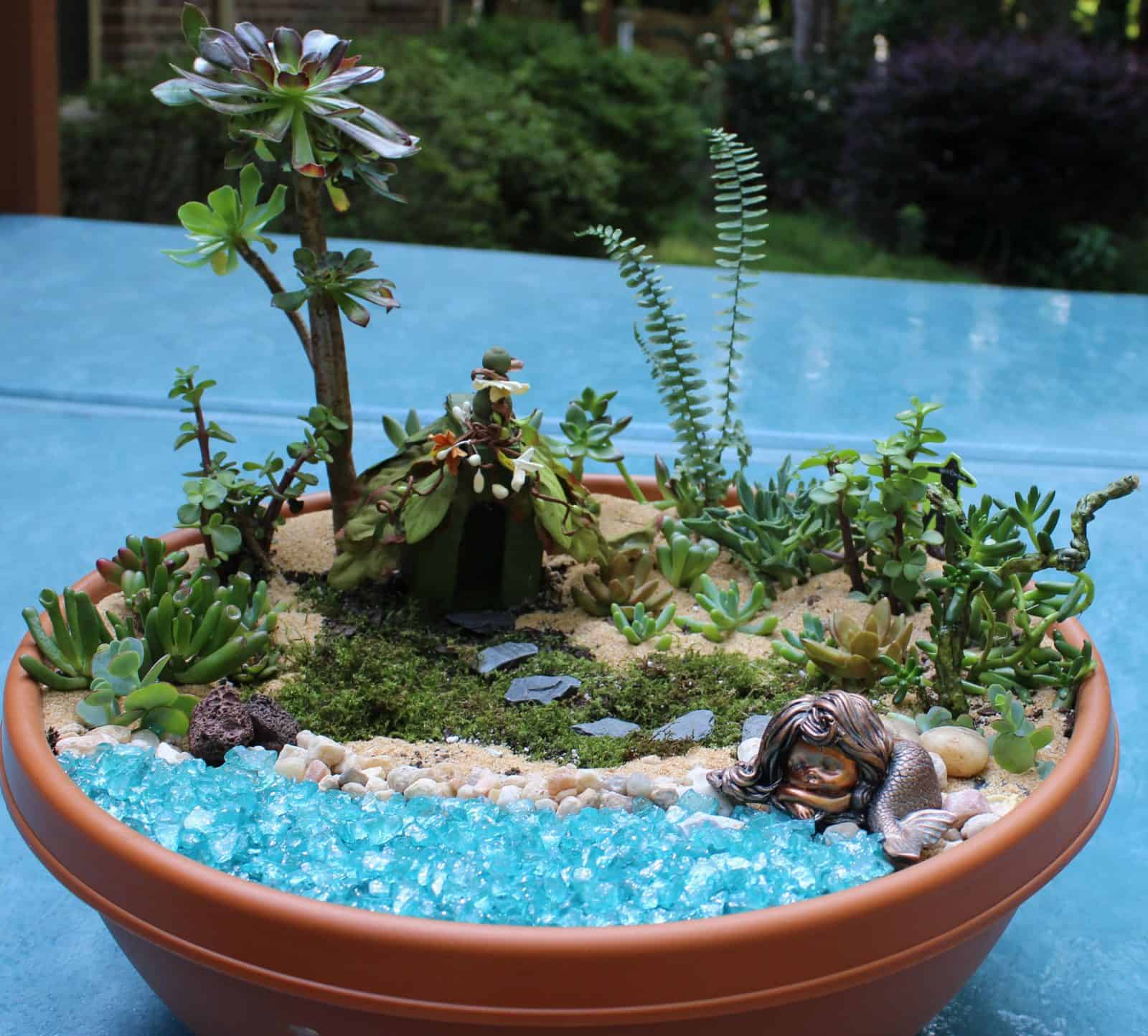 Mermaid Fairy Garden