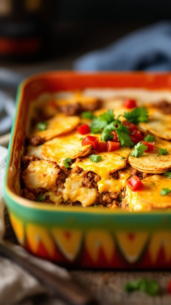 This Mexican Chorizo Breakfast Strata is a perfect way to kickstart your day. With layers of chorizo, cheese, and potatoes, it brings a burst of flavor to your breakfast table. Easy to make and super satisfying, it’s a hearty dish everyone will love!