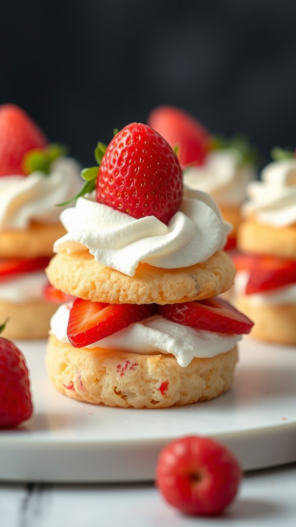 Mini strawberry shortcakes are a delightful way to welcome spring! These little treats feature fluffy layers of cake, fresh strawberries, and whipped cream, making them a perfect dessert for any gathering. Check out this fun recipe to enjoy a sweet bite of sunshine!