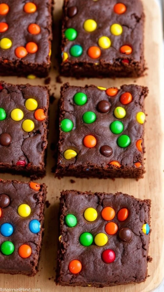 These M&M brownies are a fun twist on a classic treat. They’re soft, fudgy, and bursting with colorful candies that make every bite a delight. For the full recipe, check out this link!