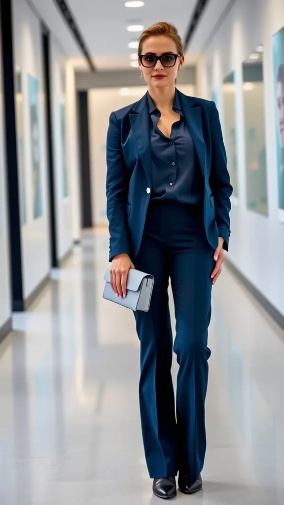 Monochrome outfits are a chic way to make a statement in the office. By sticking to one color, you create a streamlined look that feels polished and put-together. Pairing sleek pants with a matching blazer and subtle accessories adds a confident touch to your daily grind.