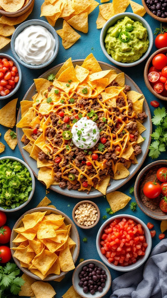 🍽️✨ Appetizer & Snack Bars Your Guests Will LoveKick off your party with an irresistible appetizer and snack bar! From charcuterie spreads to nacho stations, these easy and crowd-pleasing setups will keep everyone coming back for more. 🧀🥨 #AppetizerIdeas #SnackBar #PartyFood #EasyEntertaining #CrowdPleasers