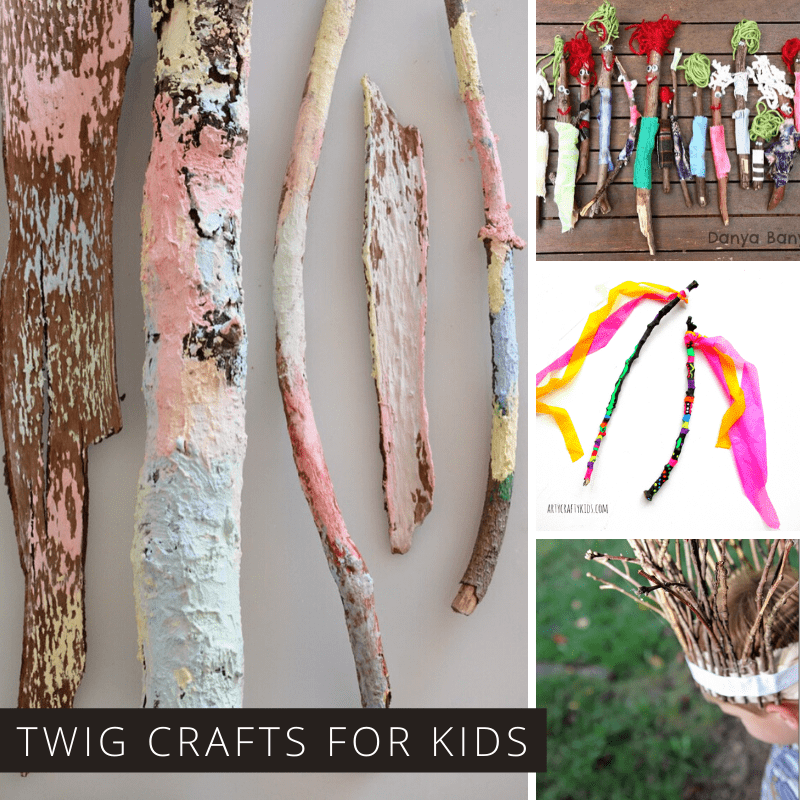 Loving these stick crafts for kids - so many fun projects for kids who love to pick up sticks on your nature walks!