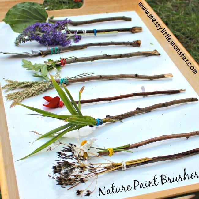 Nature Paint Brushes
