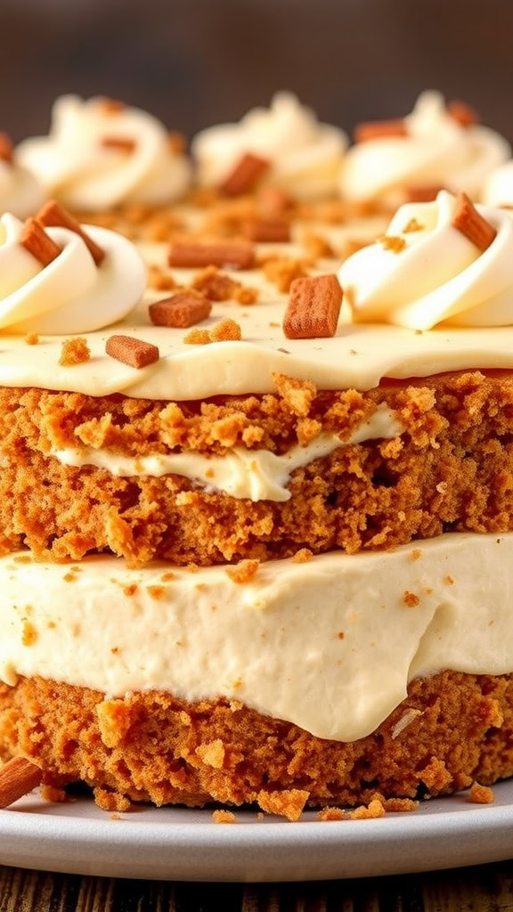 This no-bake carrot cake cheesecake is a spring delight that everyone will love. With layers of creamy cheesecake and moist carrot cake, it’s perfect for any gathering. Check out the full recipe here for a sweet treat that can't be beaten!