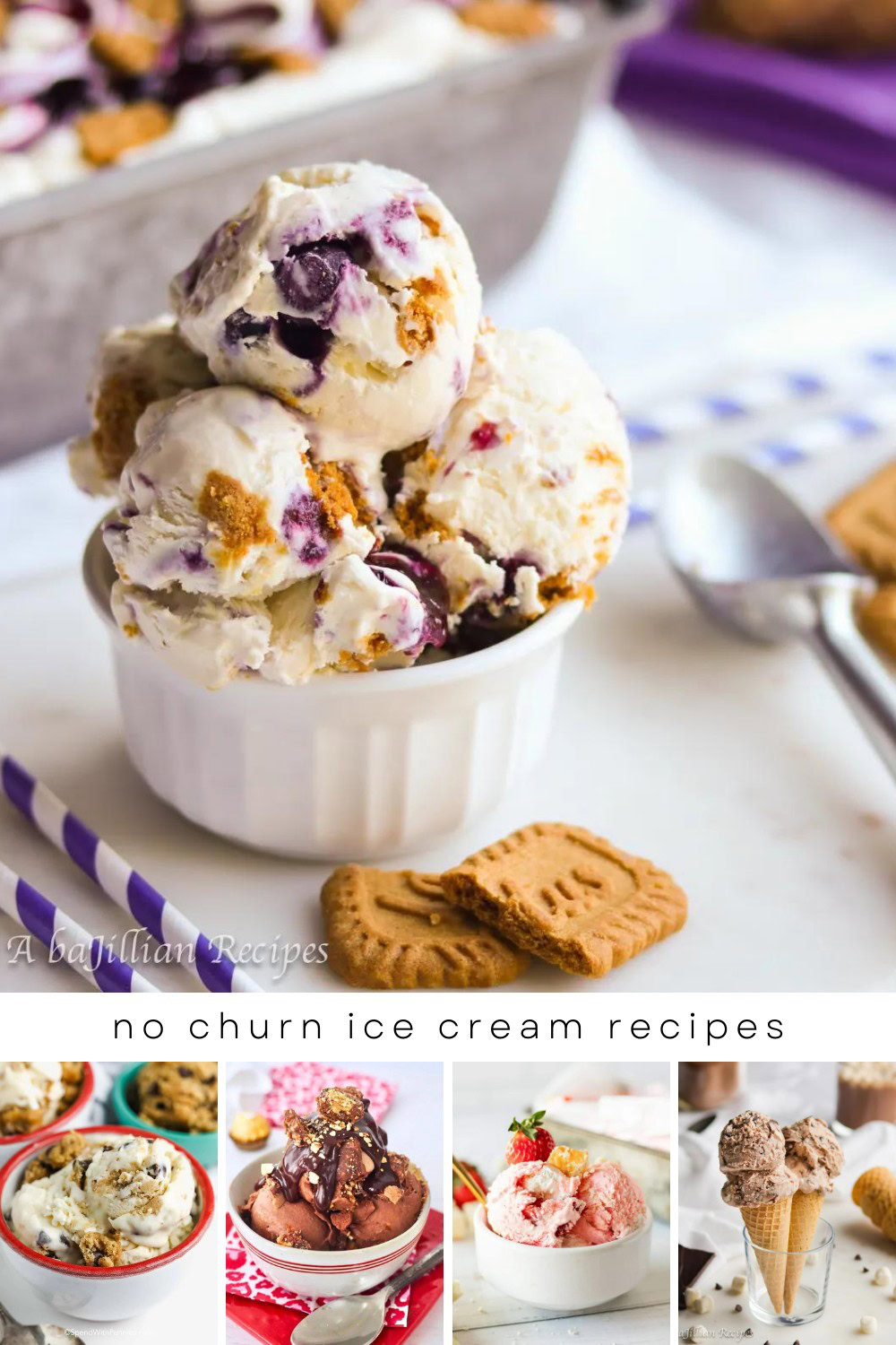 Dive into a world of frozen delights with our easy no-churn ice cream recipes! Perfect for any ice cream lover, these simple yet delicious treats are sure to satisfy your sweet cravings. 🍨❄️ #HomemadeIceCream #NoChurnDelights