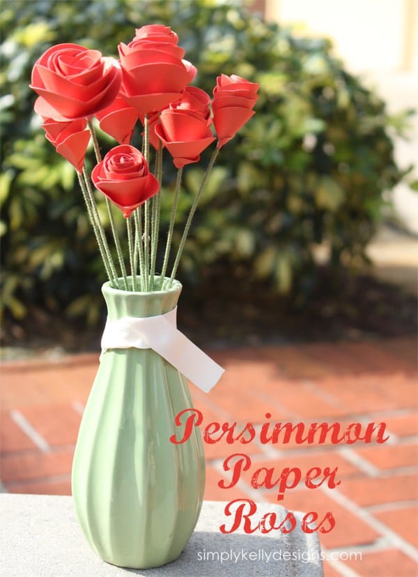 How to make a Pretty Paper Flower Centerpiece