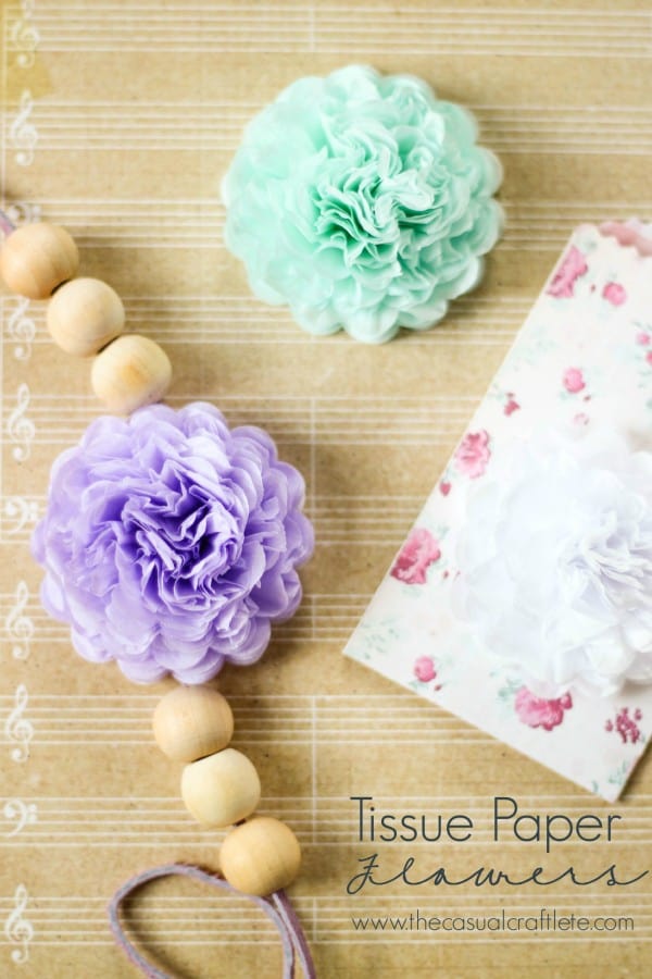 Tissue Paper Flowers