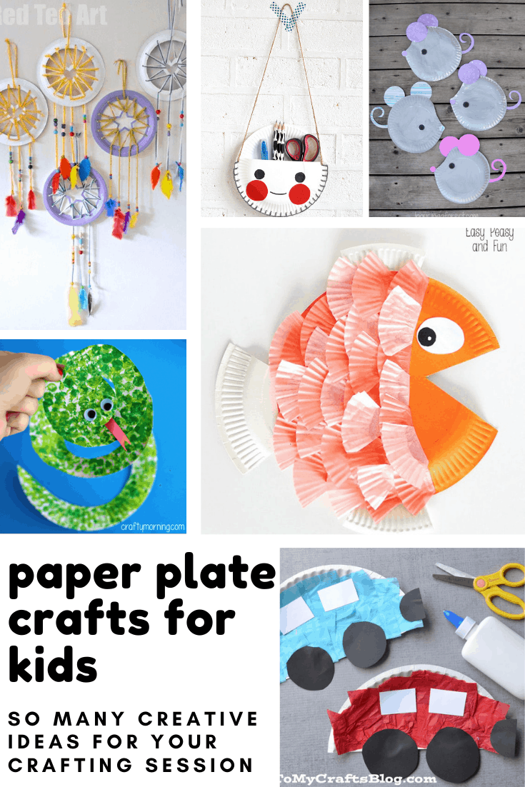 Loving these paper plate crafts for kids - so many fun creative projects for a rainy day
