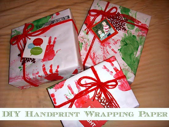 Homemade Wrapping Paper Crafts