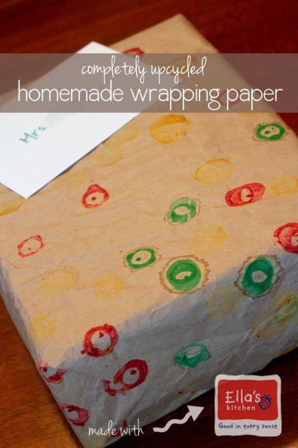 Homemade Wrapping Paper Crafts