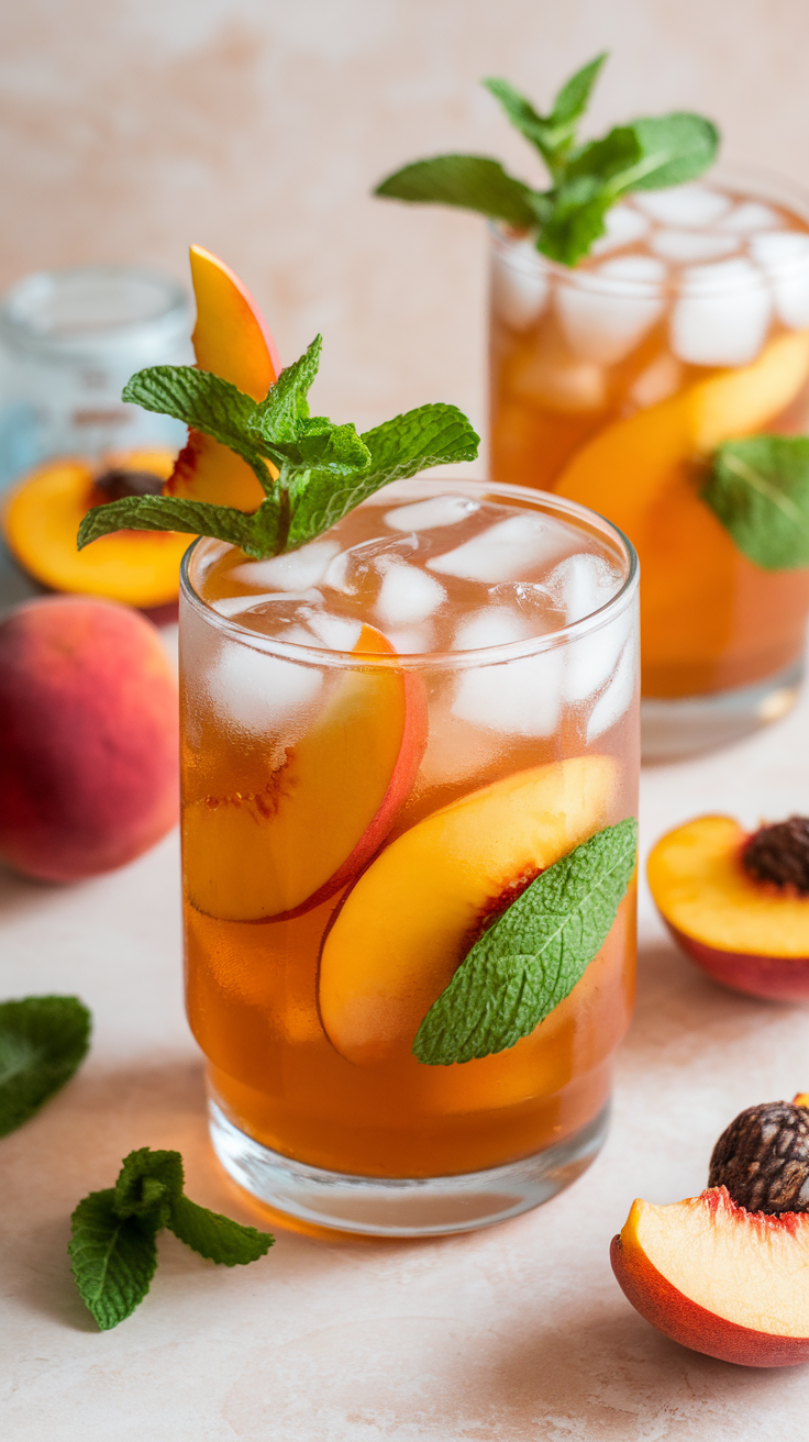 Peach Vodka Iced Tea is a refreshing twist on traditional iced tea, perfect for summer gatherings or a relaxing afternoon. The sweet, juicy flavor of peaches pairs beautifully with the smoothness of vodka, creating a delightful drink that’s easy to sip on. It’s simple to make, ensuring you can whip it up quickly whenever the mood strikes.