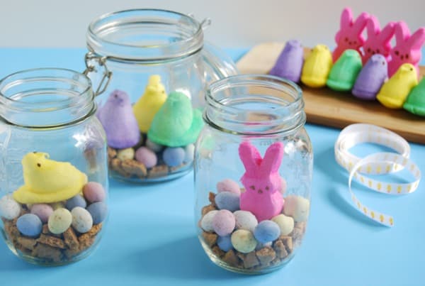 Deconstructed Peeps S'mores