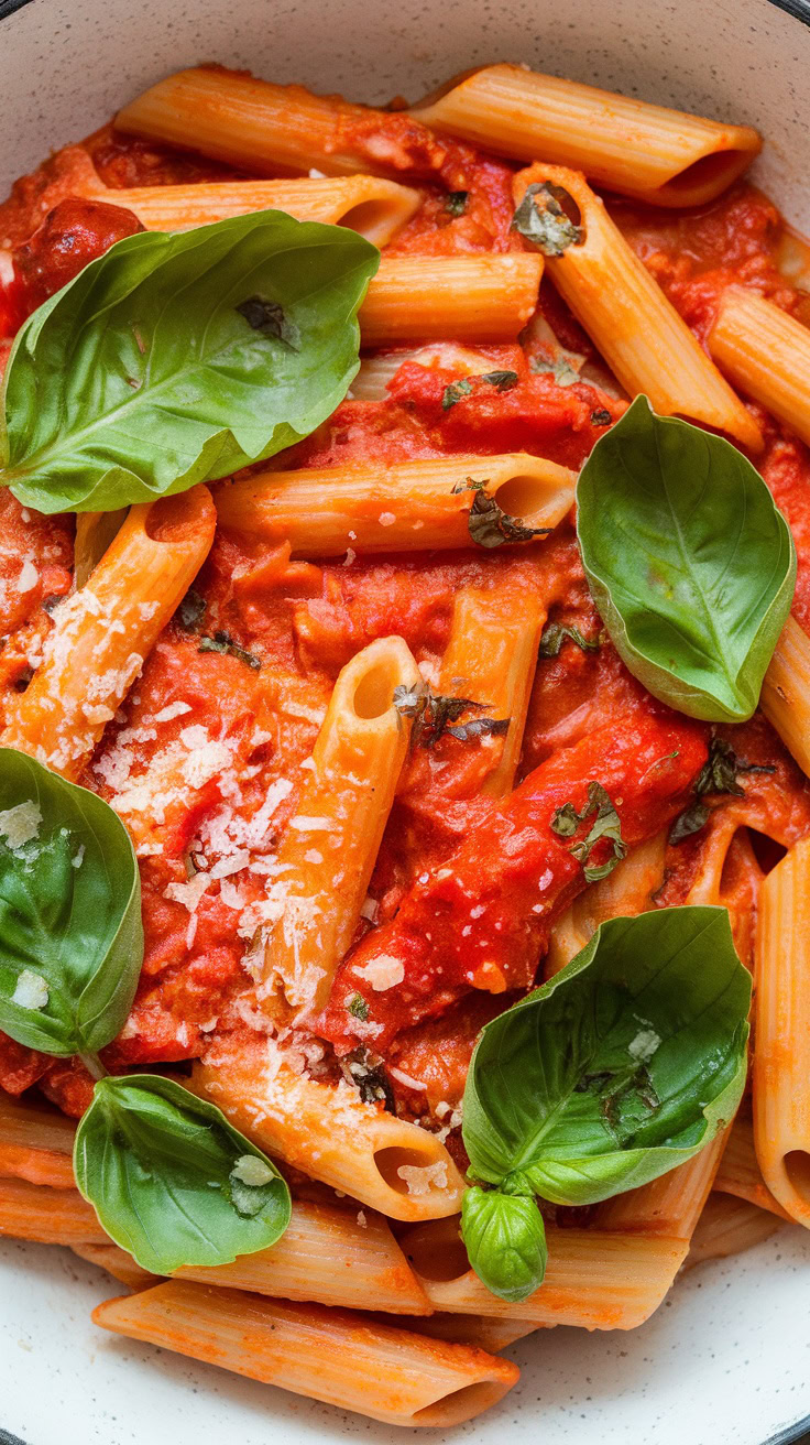 Penne Arrabbiata is a classic dish that's both spicy and comforting. The rich tomato sauce paired with fresh herbs gives it a burst of flavor that's hard to resist. Serve it hot, and watch everyone come back for seconds!