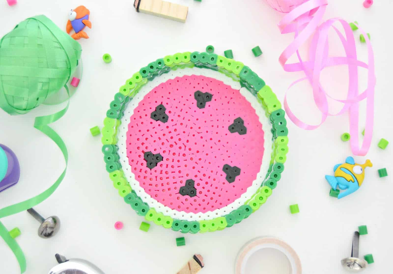 DIY Perler Beads Fruit bowl