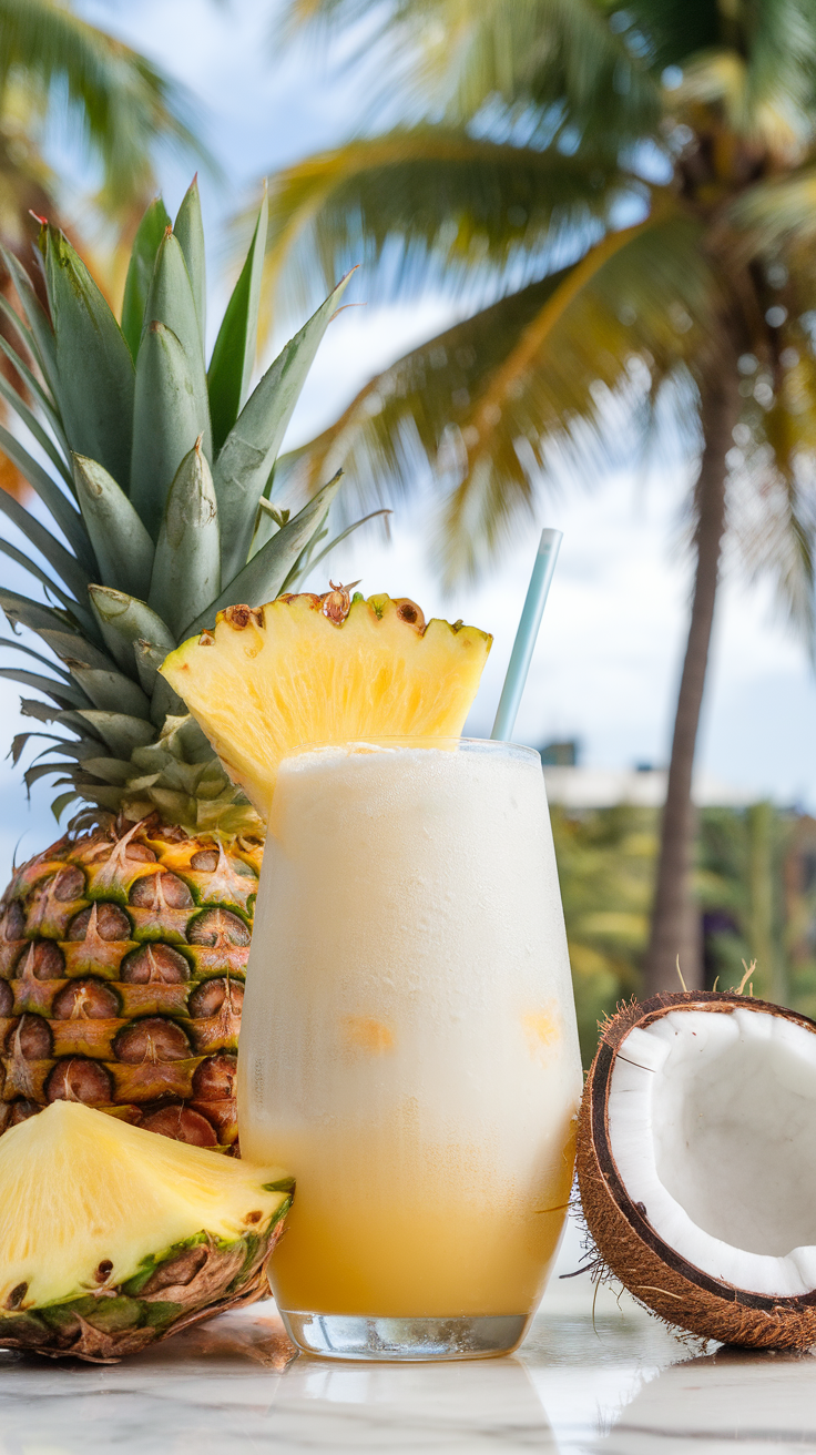 Pineapple Coconut Splash is a refreshing and tropical mocktail that brings the flavors of the beach right to your home. With its sweet pineapple and creamy coconut, this drink is perfect for any occasion, whether you're hosting a summer party or just enjoying a quiet afternoon.