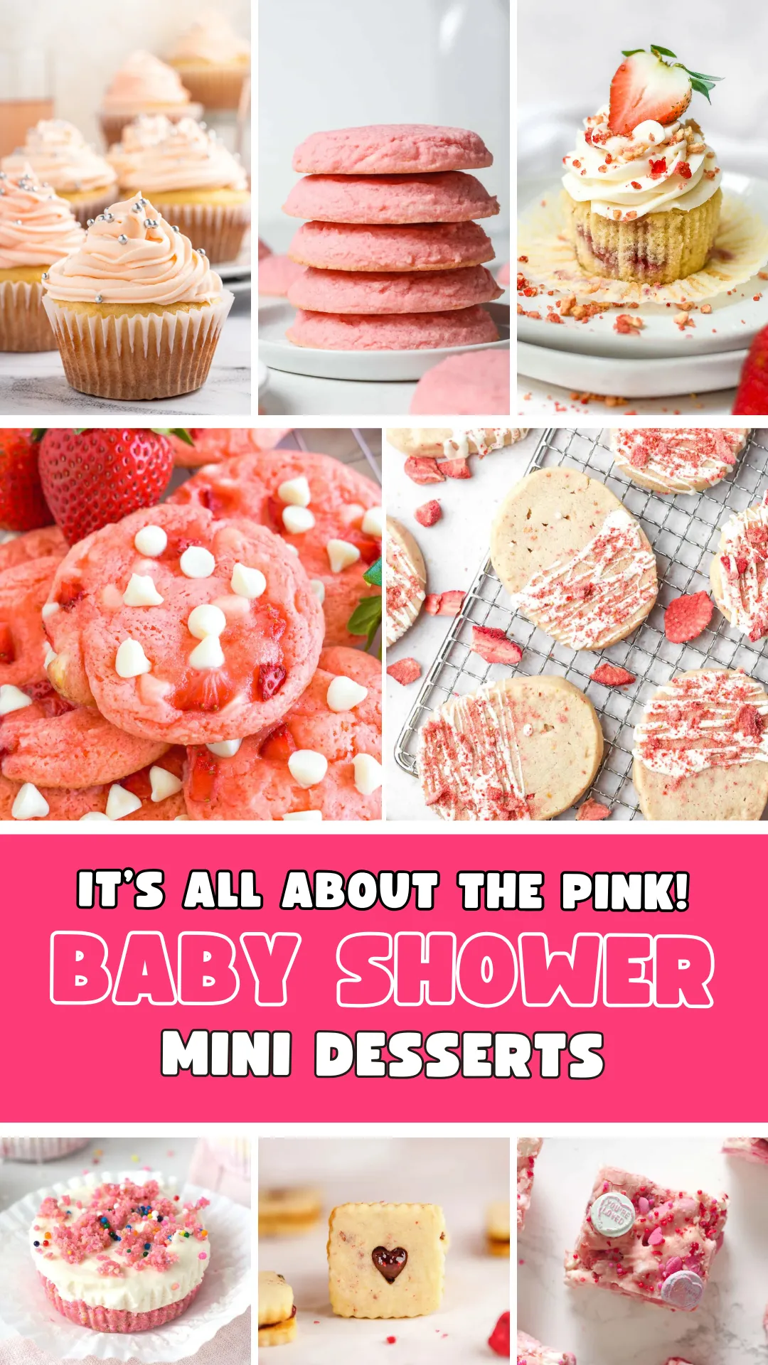 26 Pink Baby Shower Treats for the Perfect Dessert Table