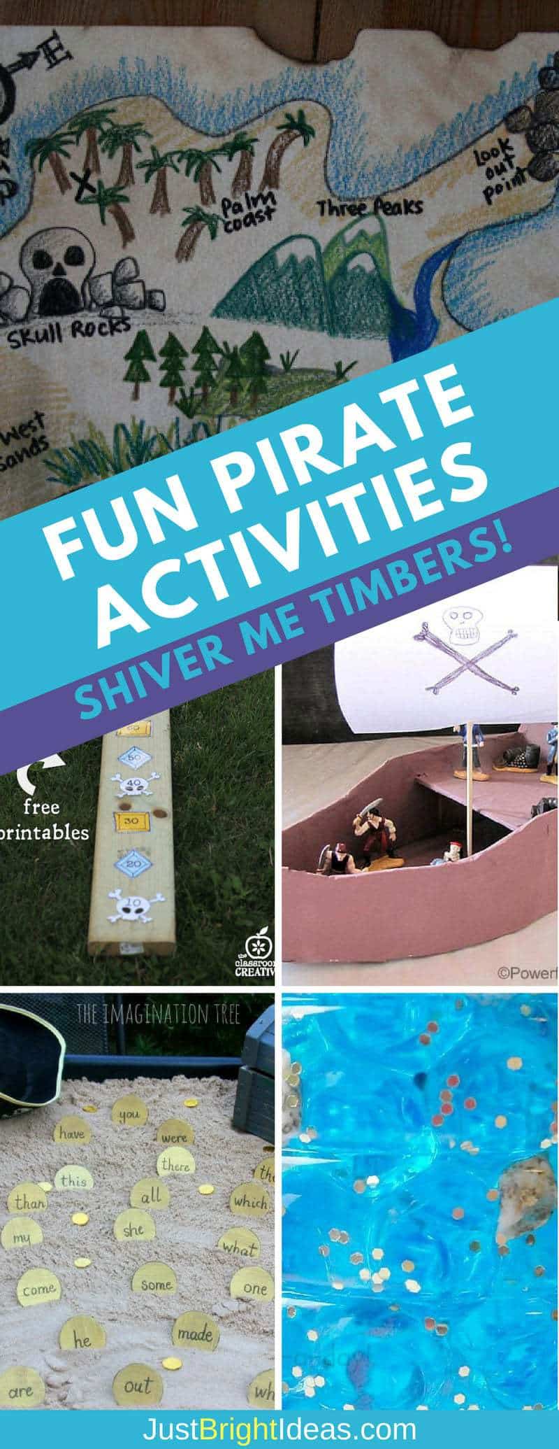 Pirate activities for kids