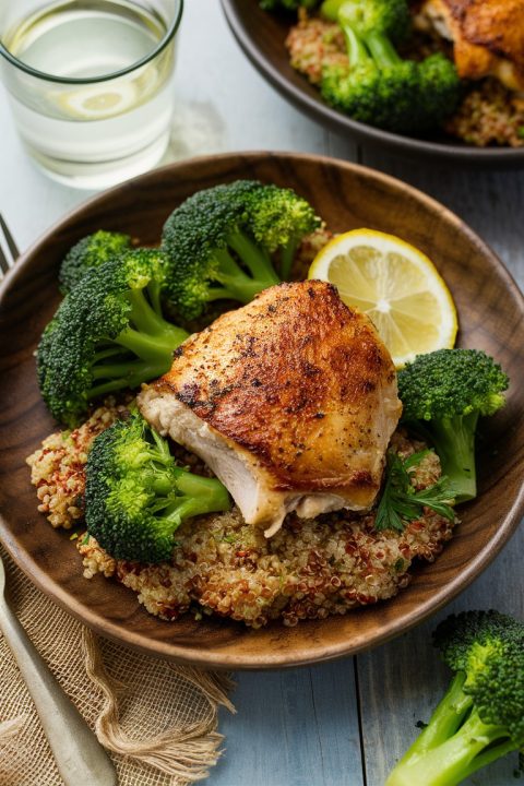 Tender, juicy, and infused with aromatic herbs, this dish is a guaranteed hit for any meal. Simple to prepare and simply delicious! ? #ChickenRecipe #HerbInfused