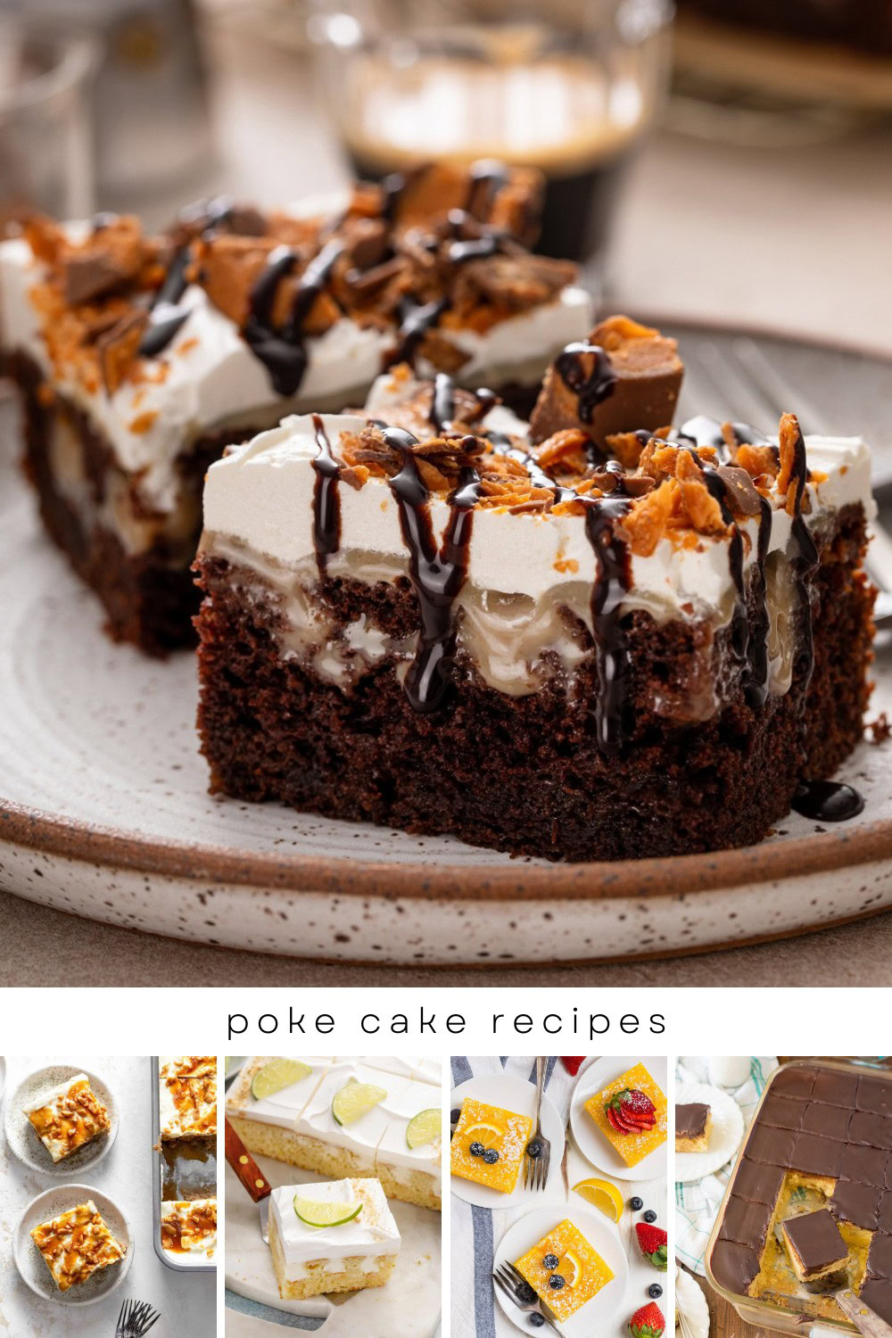 Love poke cakes? You'll adore our new roundup of 10 mouth-watering recipes! 😍 From Key Lime to Caramel Apple, these cakes are easy to make and bursting with flavor. Perfect for any celebration or a sweet treat. Dive in and get baking! 🍰 #Baking #PokeCake #DessertGoals